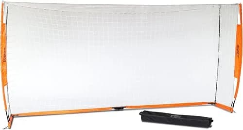 Bownet Folding Soccer Goal, Pop-Up Net with Carry Bag - 7'H x 14'W | Portable, Easy Setup for Indoor & Outdoor Play thumbnail 6