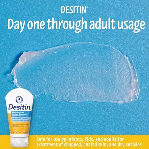 Desitin Multipurpose Healing Ointment 103 ml (3.5 oz) | Skin Protectant for Diaper Rash, Dry Skin, Chafing, Minor Burns thumbnail 3