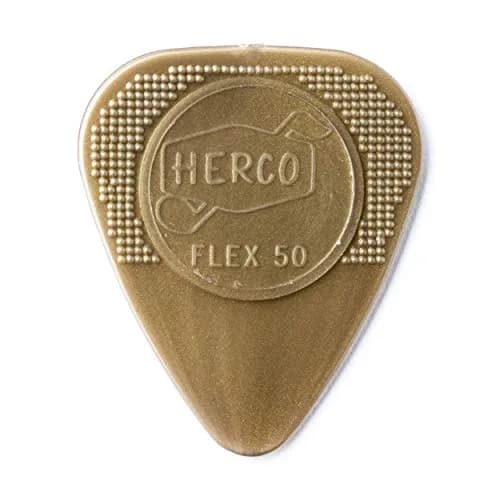 Jim Dunlop Herco® Flex 50 Pick Medium | Durable Nylon Flat Pick for Guitar & Bass thumbnail 1