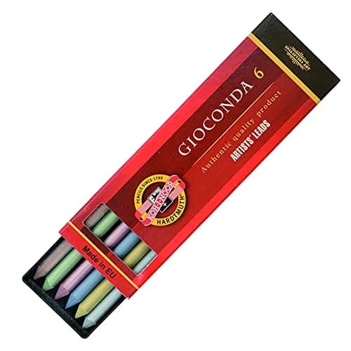 Koh-I-Noor Metallic Coloured Leads (Set of 6) | High-Quality Drawing & Writing Refills thumbnail 1