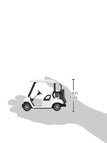 KinsFun Golf Cart 4.5 inch Die Cast Model Toy | ASTM-Tested Educational Toy - view 3