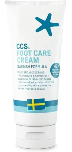CCS Foot Care Cream with Urea & Lactic Acid 175ml (5.91 Fl Oz) | Intensive Heel Repair for Dry, Cracked Skin thumbnail 2