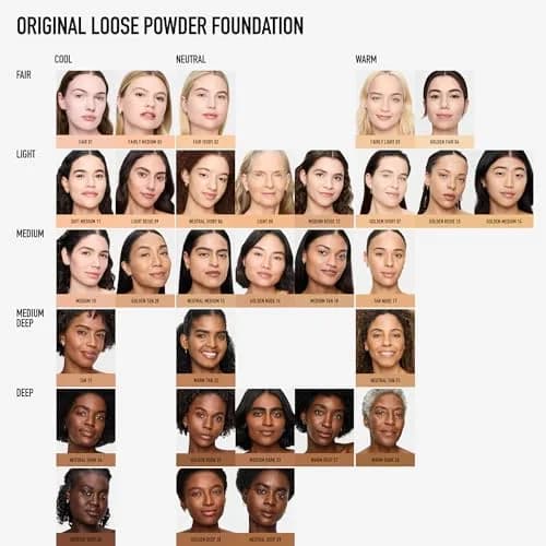 bareMinerals Original Loose Powder Foundation SPF 15, Golden Medium 14, 0.28 oz (8 g) | Vegan, Cruelty-Free & Dermatologist-Tested thumbnail 8