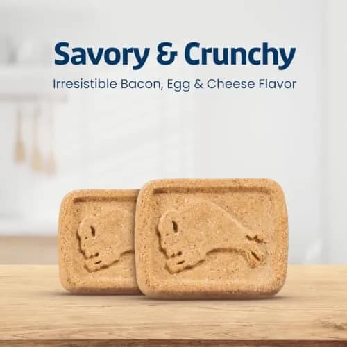 Blue Buffalo Health Bars Bacon Egg & Cheese Dog Biscuits 454g (16 oz) | Oven-Baked Crunchy Treats for All Breeds thumbnail 6