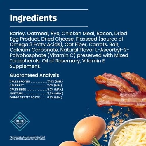 Blue Buffalo Health Bars Bacon Egg & Cheese Dog Biscuits 454g (16 oz) | Oven-Baked Crunchy Treats for All Breeds thumbnail 7