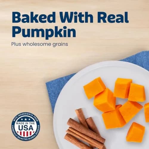 Blue Buffalo Health Bars Pumpkin & Cinnamon Dog Biscuits 454g (16 oz) | Oven-Baked Natural Dog Treats thumbnail 4