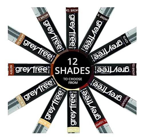 Greyfree Ash Brown Hair Mascara Root Touch-Up Wand | Temporary Gray Coverage for Roots, Brows & Beard thumbnail 8