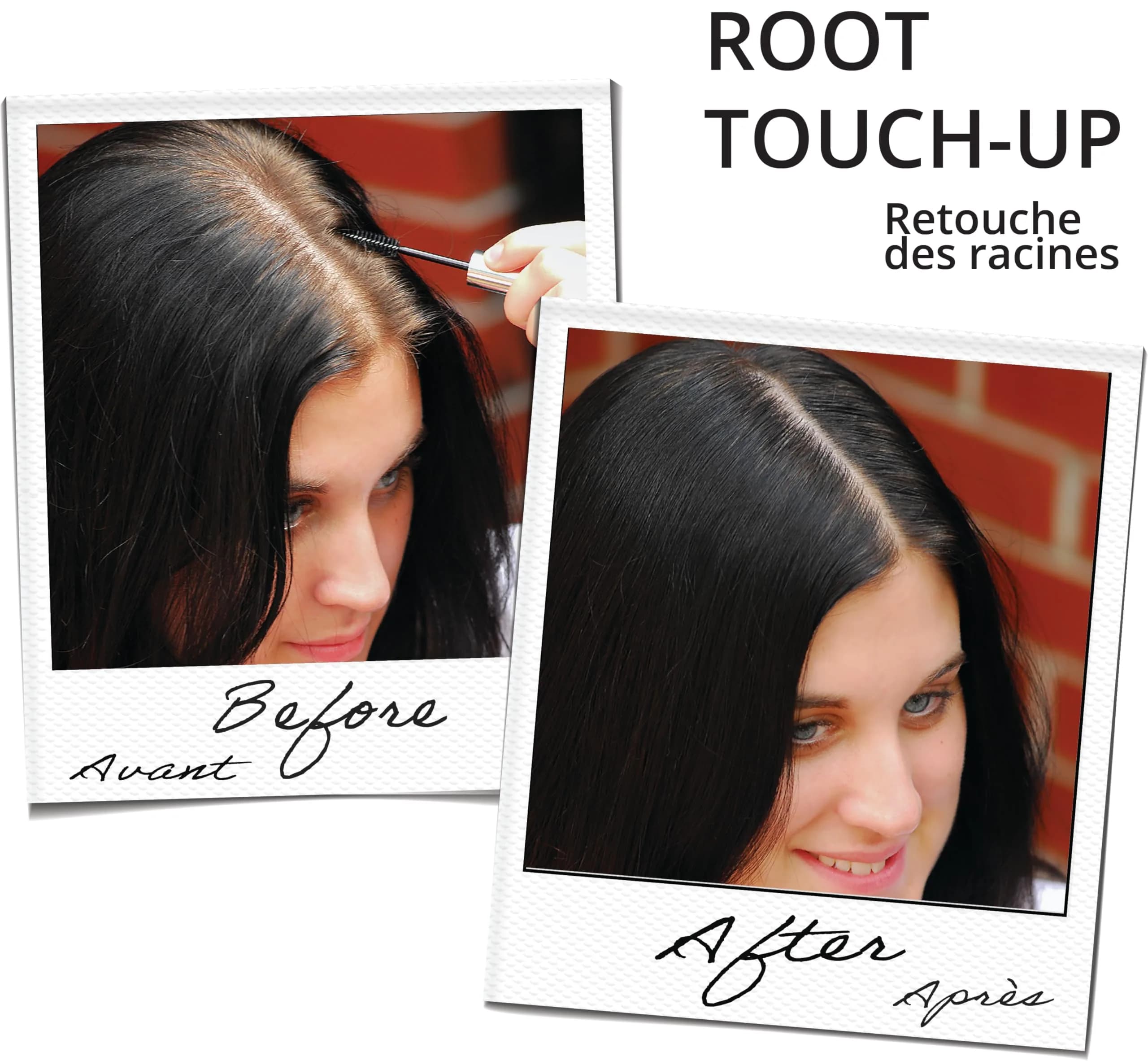 Greyfree Hair Mascara Root Touch-Up for Gray Hair & Brows | Black | 0.7 oz (20 ml) | Natural-Looking Temporary Coverage thumbnail 4