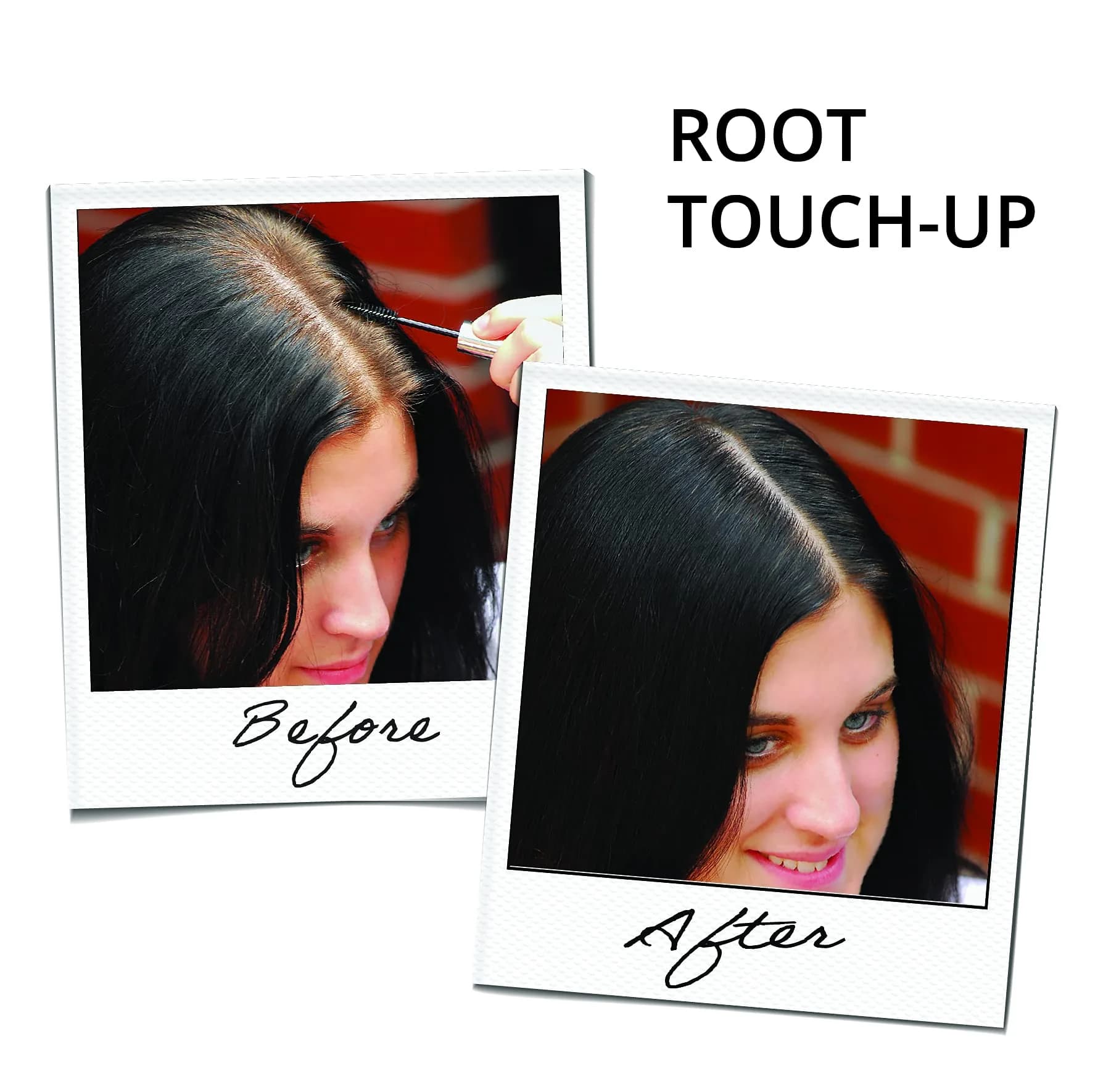 Greyfree Hair Mascara Root Touch-Up for Gray Hair & Brows | Black | 0.7 oz (20 ml) | Natural-Looking Temporary Coverage thumbnail 2