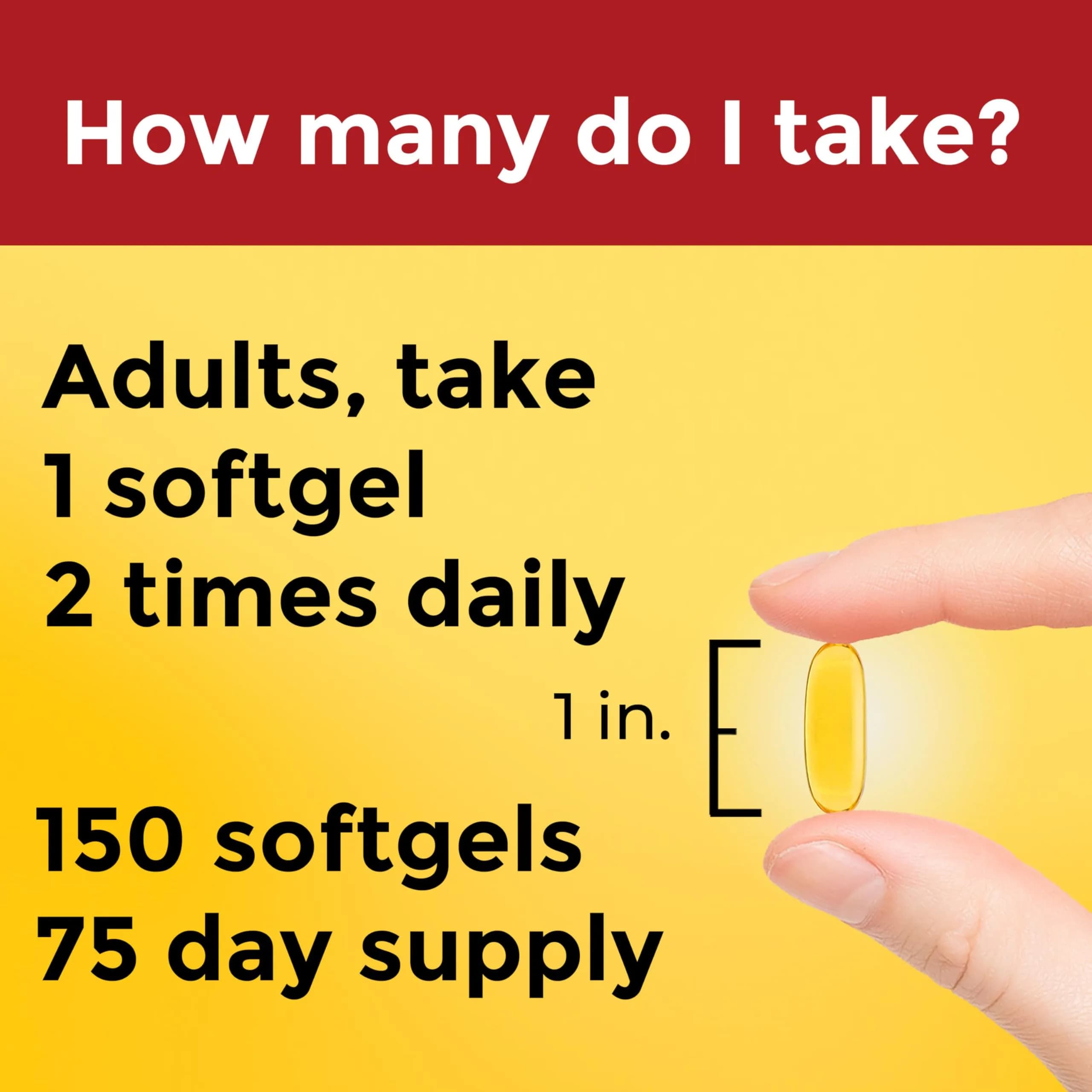 Nature Made Triple Omega 3-6-9 Softgels 150 Count (75 Day Supply) | Heart Health Support with Essential Fatty Acids - view 4