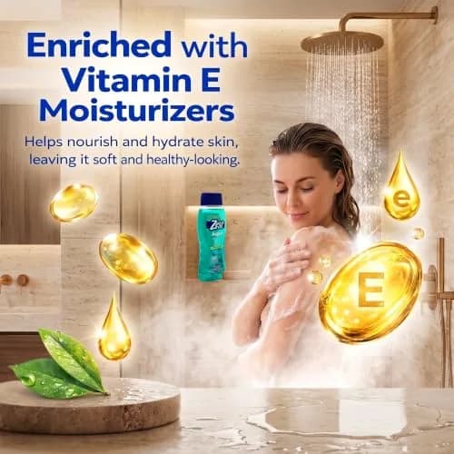 Zest Body Wash, Aqua, 18 Fl Oz (2 Pack) | Aquatic Scent, Gentle Hydration, Unisex thumbnail 7