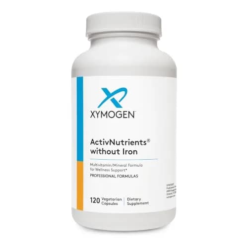 XYMOGEN ActivNutrients Without Iron, 120 Count | Multimineral Wellness Support for India thumbnail 1