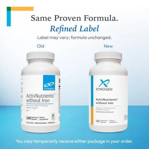 XYMOGEN ActivNutrients Without Iron, 120 Count | Multimineral Wellness Support for India thumbnail 3