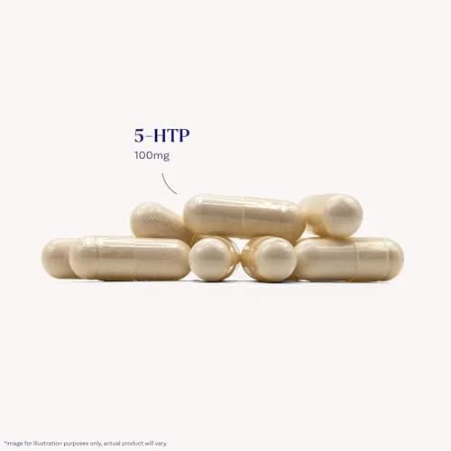 Natrol 5-HTP Mood & Stress Support Capsules 100 mg (30 Count) | Promotes Serotonin for Balanced Mood thumbnail 4