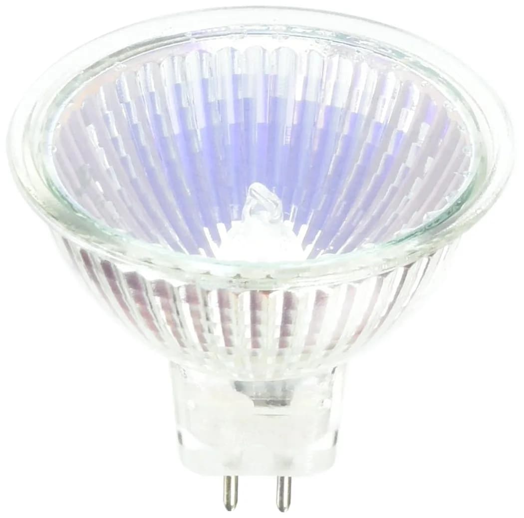OSRAM Sylvania Halogen Tru-Aim 20W MR16 Flood Light Bulb GU5.3 Bi-Pin Base | 60° Beam, 2000H Lifespan — Clear