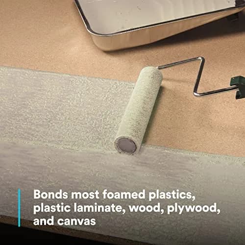 3M Fastbond Contact Adhesive 30NF, Neutral, 3.78 L (1 Gallon) | Low Odor, Water-Based, High Strength thumbnail 6