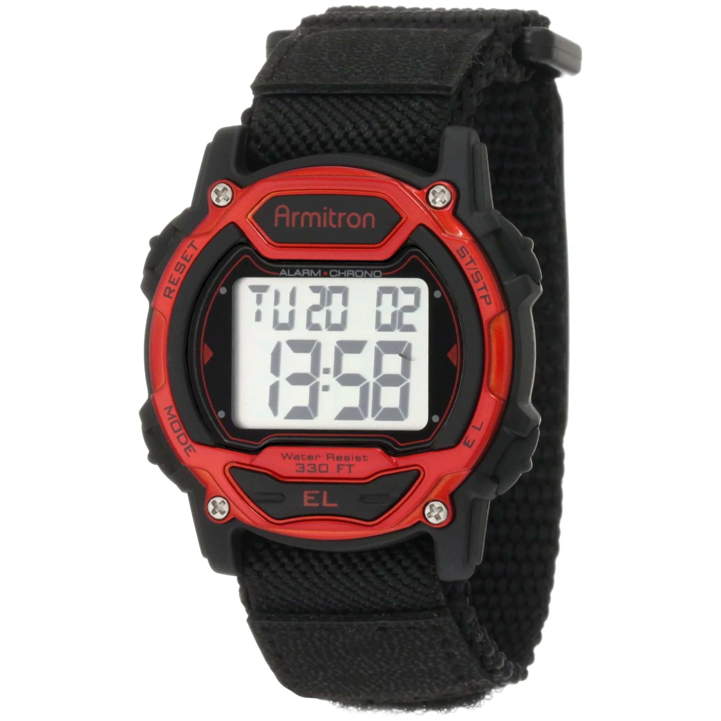 Armitron Sport Unisex 45/7004RED Chronograph Digital Watch - 39mm Case, 100M Water Resistance - main product image