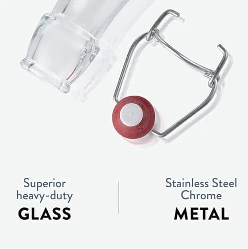 Bormioli Rocco Pocket Flask 17 oz | Leak Proof, Dishwasher Safe, Clear thumbnail 5