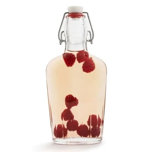 Bormioli Rocco Pocket Flask 17 oz | Leak Proof, Dishwasher Safe, Clear thumbnail 2