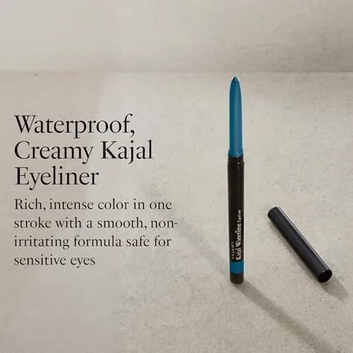 VASANTI Kajal Waterline Eyeliner Ice Blue 0.18 oz (0.005 kg) | Ophthalmologist Approved for Sensitive Eyes thumbnail 2