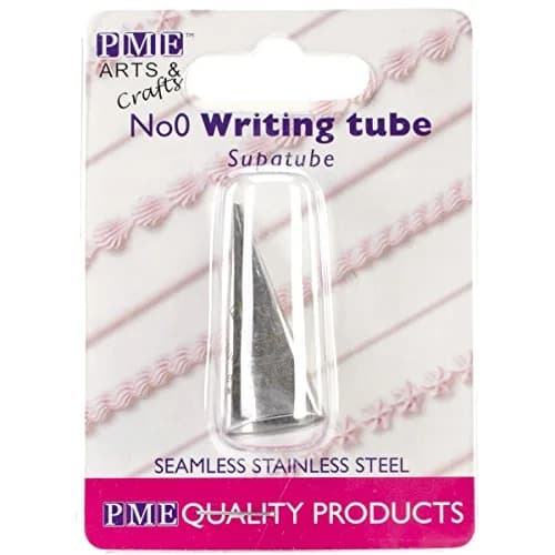 PME Seamless Stainless Steel Supatube Decorating Tip, Writer #0 (ST0) | Professional Piping Nozzle for Cake & Pastry thumbnail 3