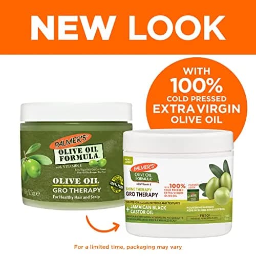 Palmer's GRO Shine Therapy Hairdress Olive Oil Formula 156 g (5.25 oz) | Therapeutic Balm for Softness and Manageability thumbnail 2
