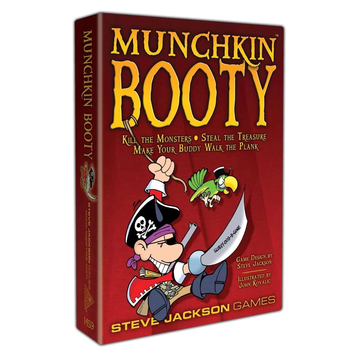 Steve Jackson Games Munchkin Booty Pirate Card Game for 3-8 Players | Stand-Alone Adventure - main product image