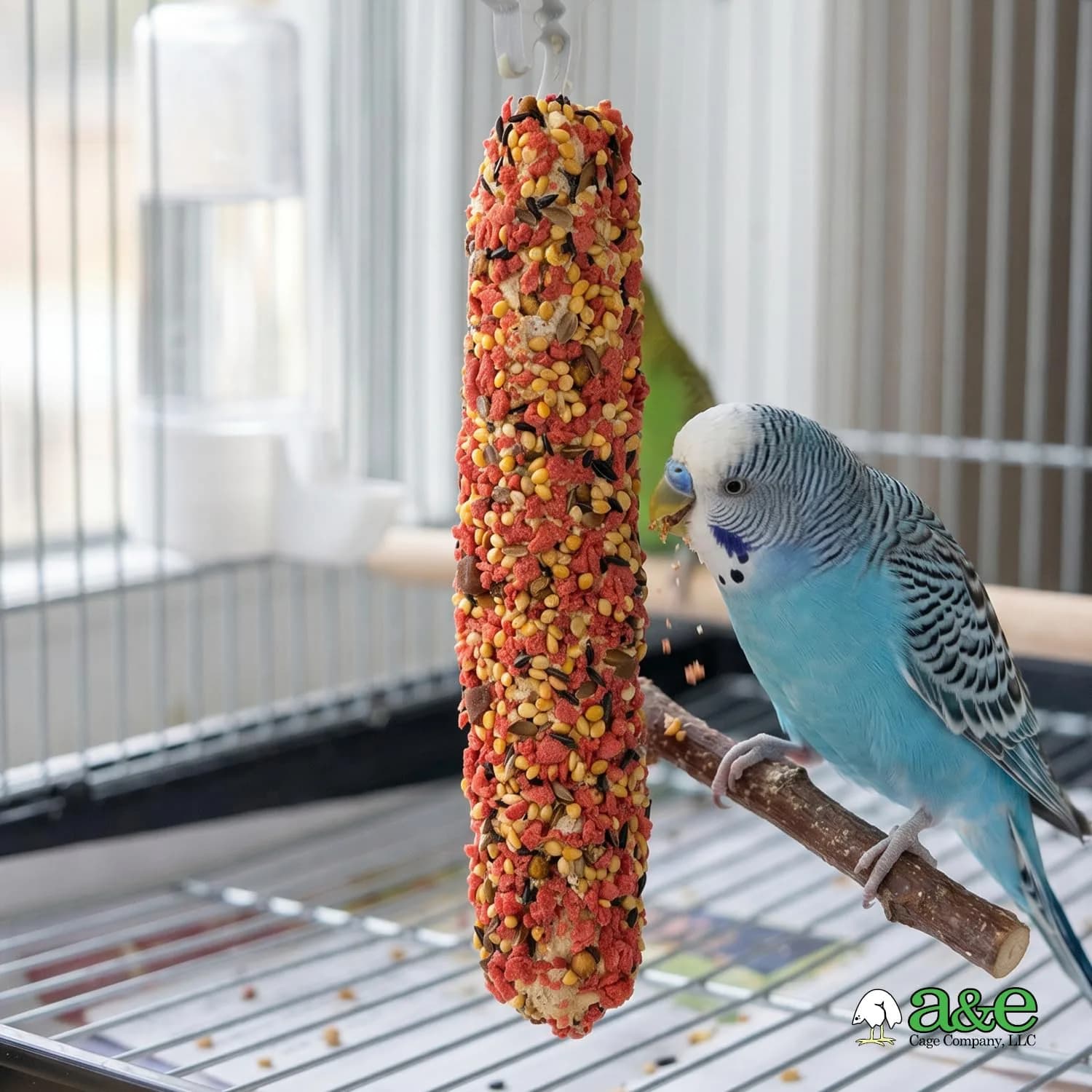 Vitapol Strawberry Treat Sticks for Parakeets & Budgies, 2 Pack | 2.86 oz (81 g) Bird Treat Sticks - view 5
