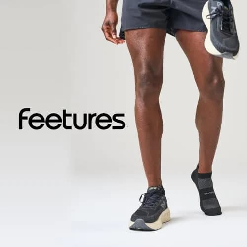 Feetures High Performance Ultra Light No Show Tab Socks, Black, Large | Supportive, Moisture-Wicking, Ankle Fit thumbnail 7