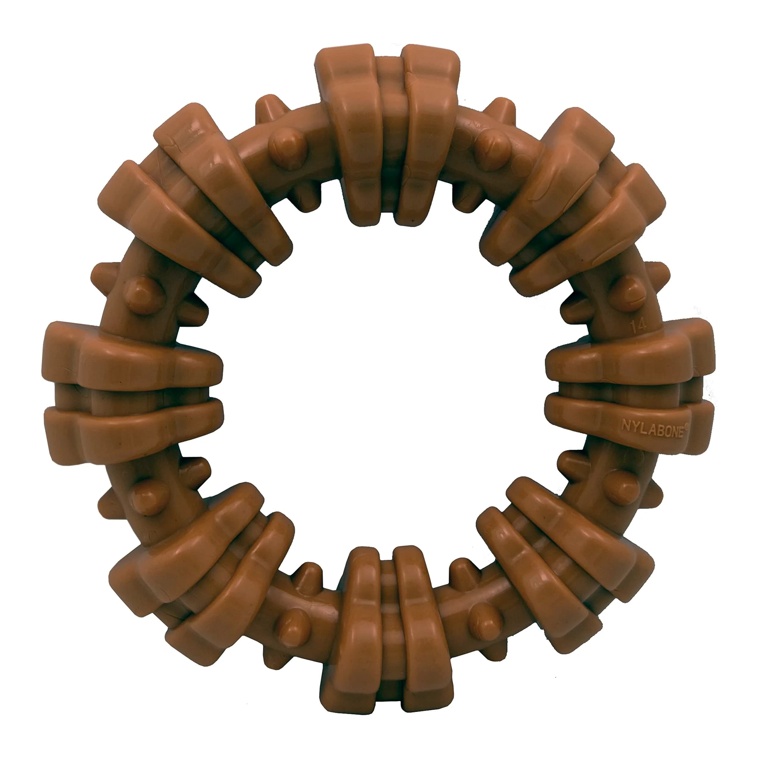 Nylabone Textured Ring Power Chew Toy for X-Large Dogs 50+ lbs | Durable Nylon Chew Toy for Aggressive Chewers - main product image