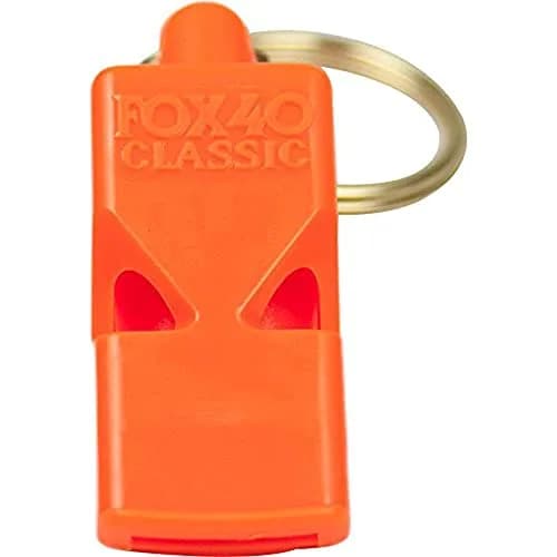 Fox 40 Classic Whistle Orange | Pealess, Loud, Water-Resistant for Sports & Safety thumbnail 2