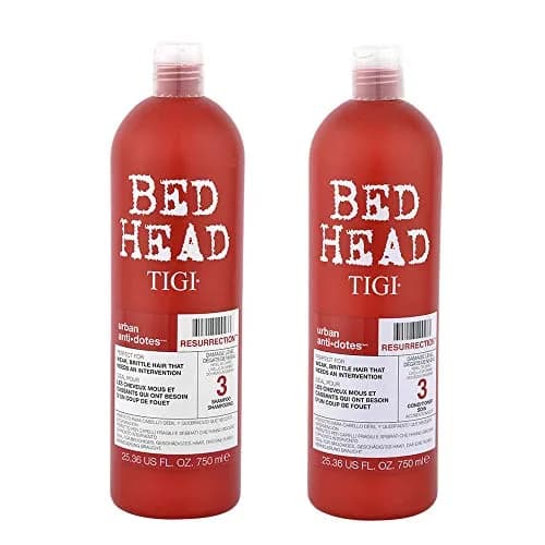 TIGI Bed Head Urban Antidotes Resurrection Shampoo and Conditioner Set for Damaged Hair 1.5L (50.72 Fl Oz) | Level 3 Hair Repair Duo thumbnail 1
