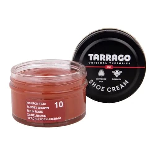 Tarrago Shoe Cream Professional Leather Polish 50ml (1.7 Fl Oz) | Water-Based Formula for Boots, Shoes, Purses, Furniture thumbnail 1