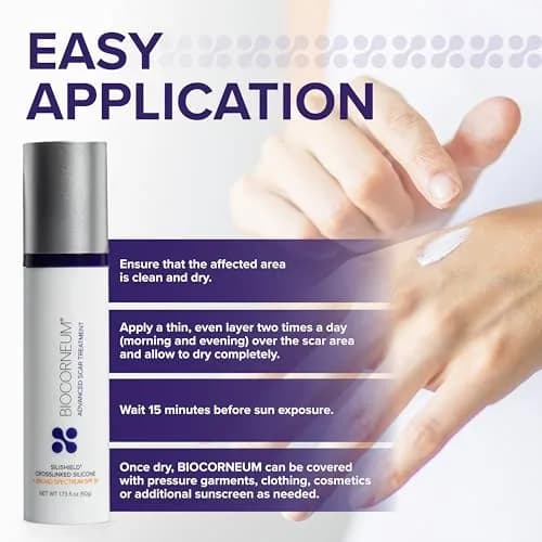 BIOCORNEUM Silicone Scar Gel with SPF 30, 20g (0.69 Fl Oz) | Advanced Scar Treatment with Sun Protection thumbnail 8