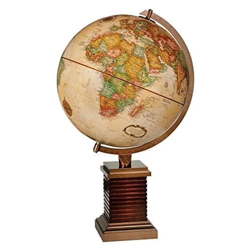 Replogle Globes Glencoe Globe 12-Inch Diameter Antique Ocean | Classic Educational Globe thumbnail 1