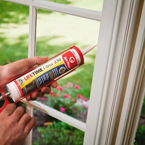 Red Devil Lifetime Ultra 230 Premium Elastomeric Acrylic Latex Sealant 298ml (10.1 Fl Oz) | Interior/Exterior Use thumbnail 6