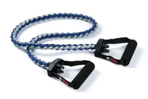 SPRI Braided Xertube Resistance Band Heavy - Blue | Full-Body Workout Tool for All Fitness Levels thumbnail 1
