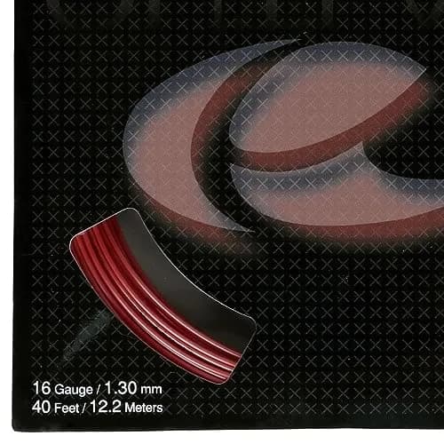 Solinco Outlast Tennis String Set-Red-16 | High Durability & All-Court Playability thumbnail 2