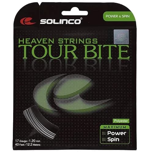 Solinco Tour Bite Tennis String Set 1.20mm (17G) | Spin & Control for Aggressive Play thumbnail 1