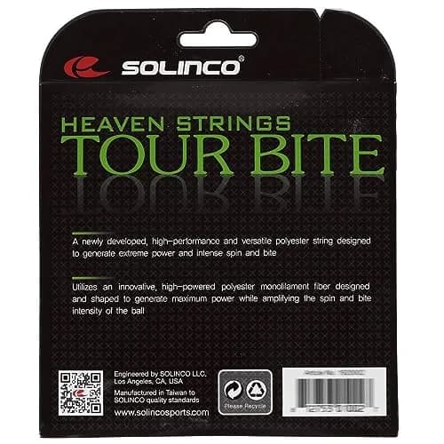 Solinco Tour Bite Tennis String Set 1.20mm (17G) | Spin & Control for Aggressive Play thumbnail 3