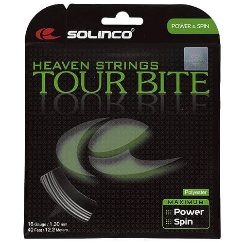Solinco Tour Bite Tennis String Set 1.30mm (40 ft / 12.2m) | High Spin & Power Co-Polyester thumbnail 1
