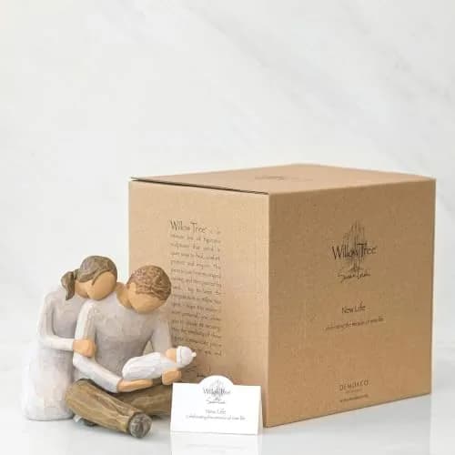 Willow Tree New Life, Sculpted Hand-Painted Figure | Celebrates New Beginnings, Family & Love thumbnail 5