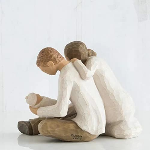 Willow Tree New Life, Sculpted Hand-Painted Figure | Celebrates New Beginnings, Family & Love thumbnail 2