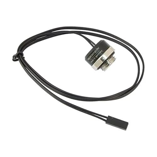 Aquacomputer 53067 Temperature Sensor G1/4" Inner & Outer Thread, 60 cm Cable | Installs Directly on Waterblock or Radiator thumbnail 1