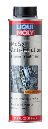 Liqui Moly MoS2 Anti-Friction Engine Treatment 300 ml (10.14 Fl Oz) | Universal Fit Engine Oil Additive thumbnail 1