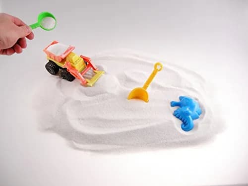 Sandtastik Sparkling White Play Sand, 25 lb (11.3 kg) | Natural, Non-Toxic Indoor & Outdoor Use thumbnail 6