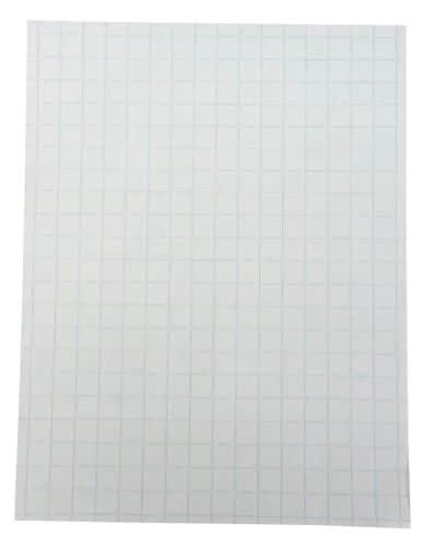School Smart Double Sided Graph Paper 8-1/2 x 11 Inches | 1/2 Inch Rule, White, Pack of 500 thumbnail 1