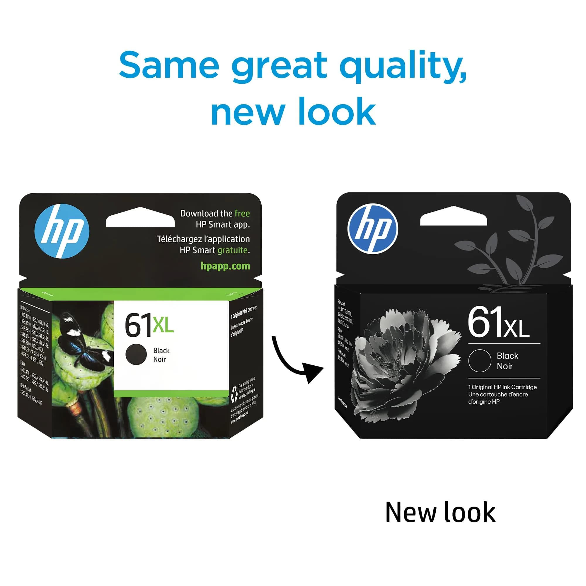 HP 61 High Yield Black Ink Cartridge (430 Pages) | Original HP Ink for Students - view 2