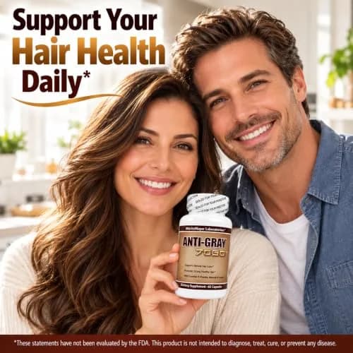 MÄRITZMAYER LABORATORIES Anti-gray 7050 Hair Capsules | Decrease Gray Hair & Restore Natural Color thumbnail 6