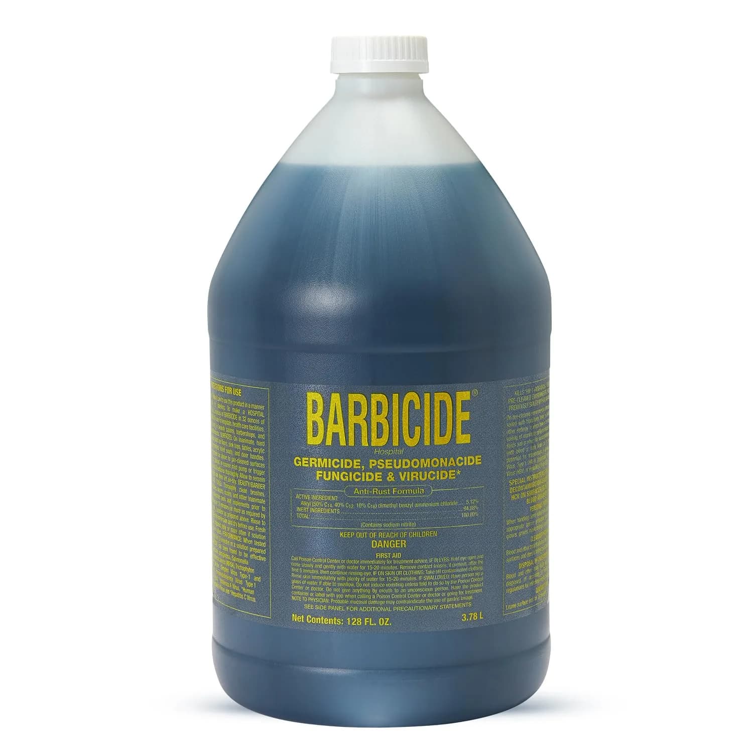 BARBICIDE Disinfectant Concentrate 128 Fl Oz Gallon | EPA-Registered Hospital-Grade Germicide for Tools - main product image